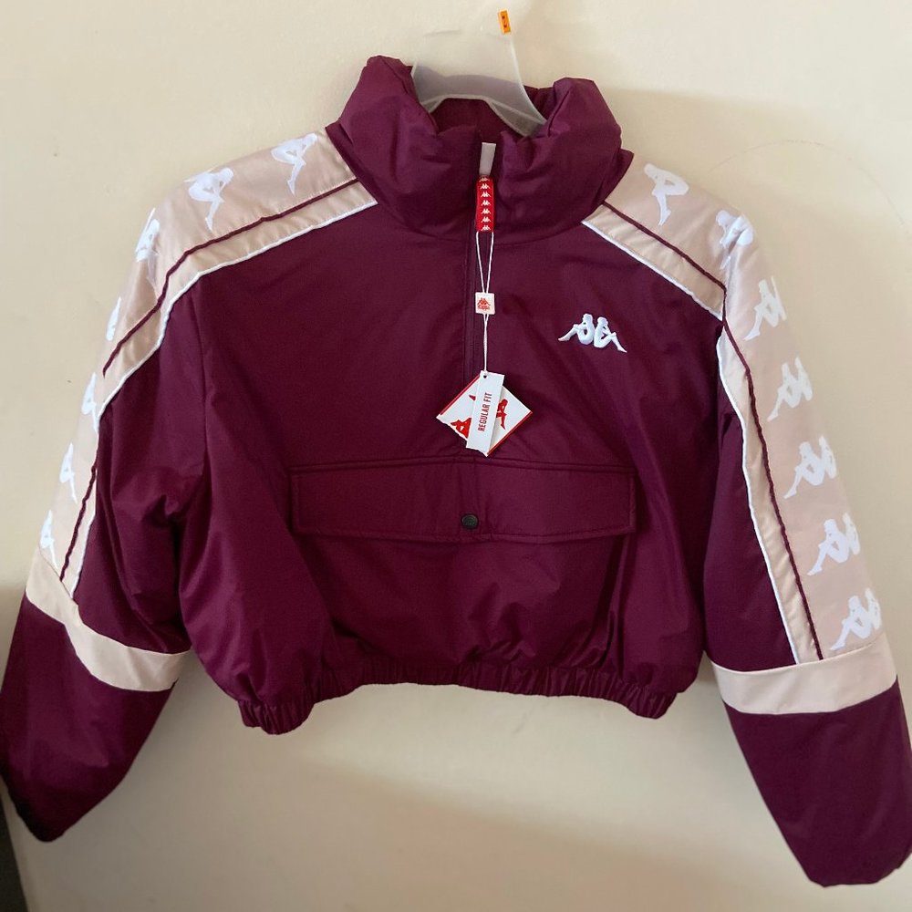 Kappa Benny 10 Jacket Womens Medium Violet Pink